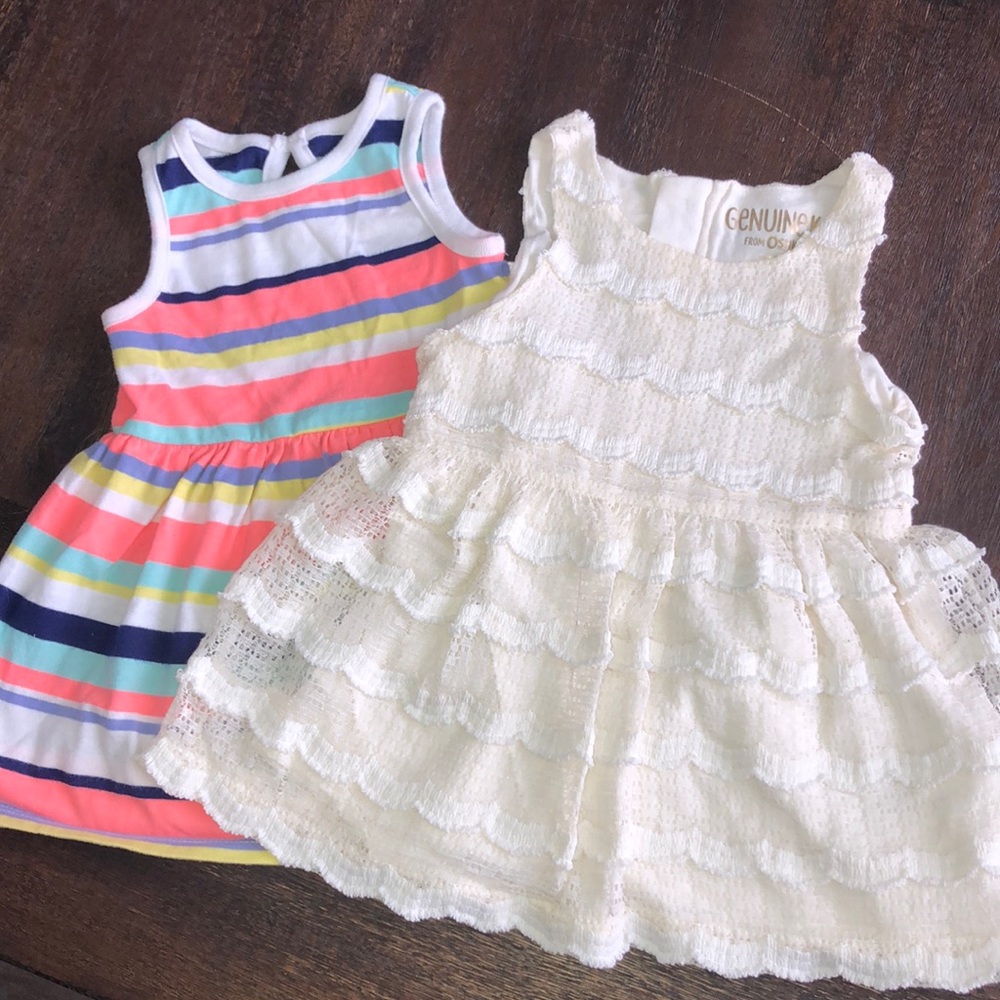 2 toddler dresses